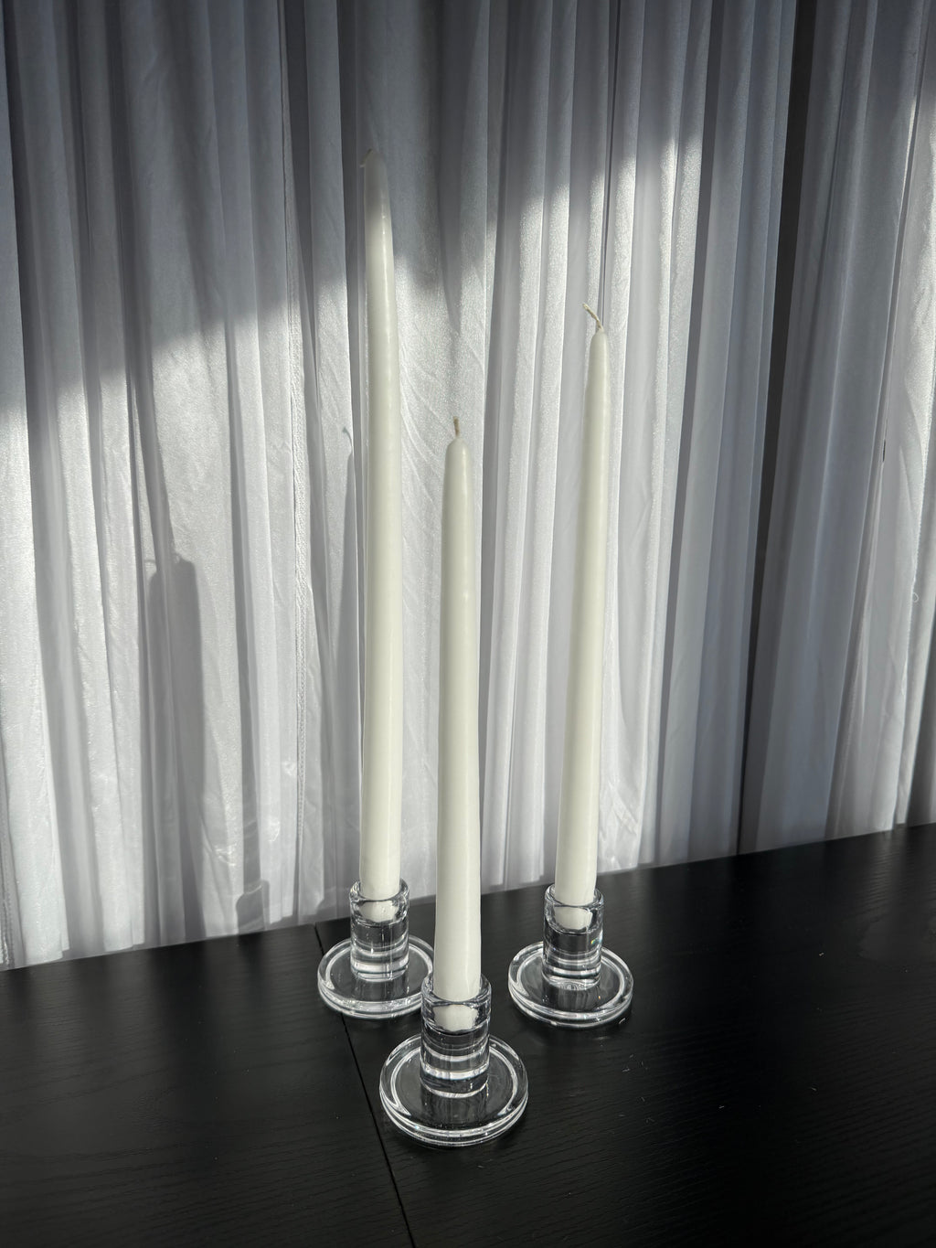 Glass Candle Holder